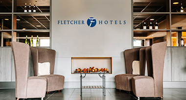 Lobby van Fletcher Hotel-Restaurant Zevenbergen-Moerdijk